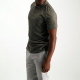 MENS MODA CHARCOAL AOP GOLFER