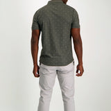 MENS MODA CHARCOAL AOP GOLFER