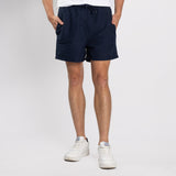 MENS MODA NAVY SWIM SHORTS (MESH LINED)