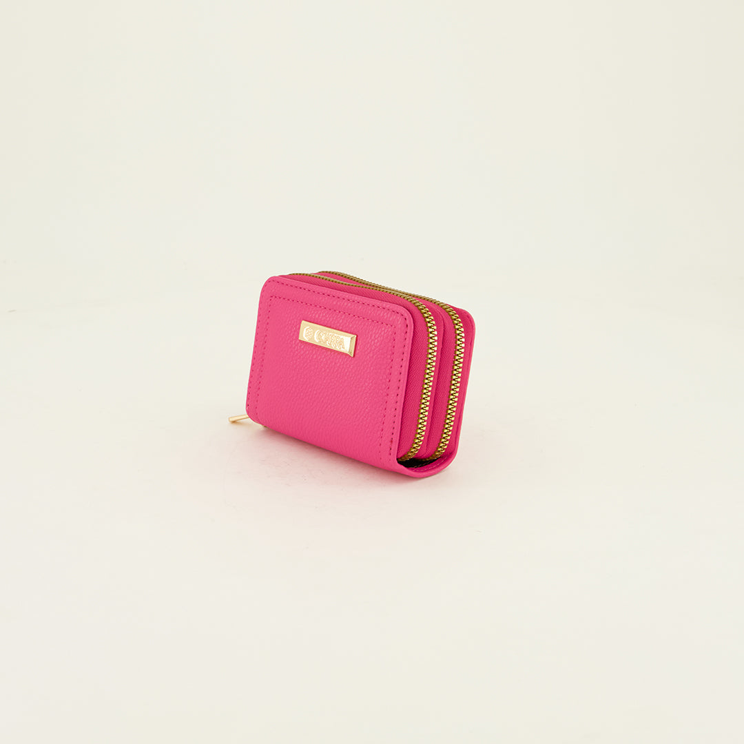 Pebble Pu Card Holder Purse