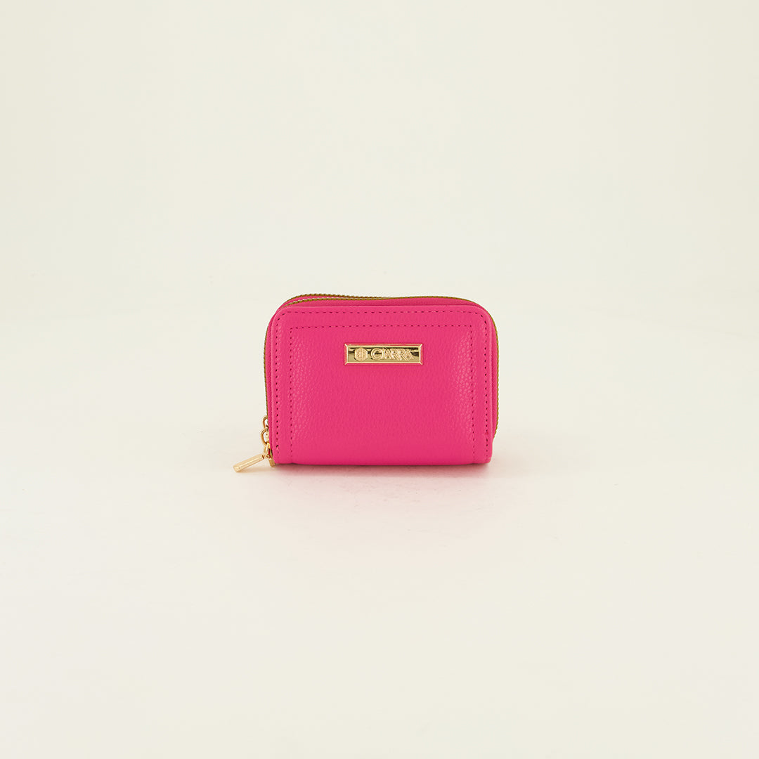 Pebble Pu Card Holder Purse