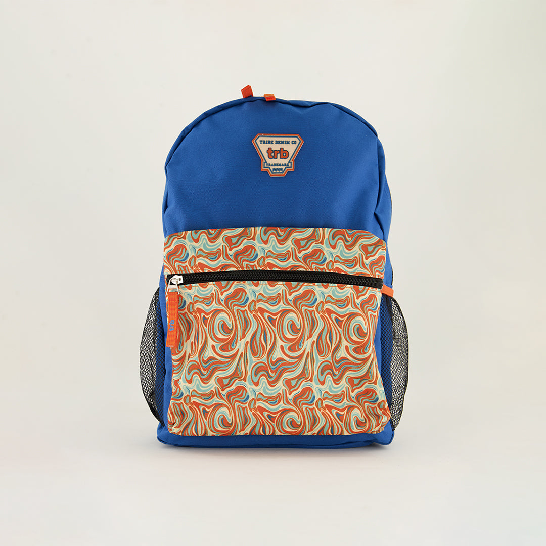 Backpack.Geometric Print