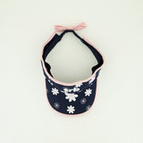 Cotton Twill Flower Visor.
