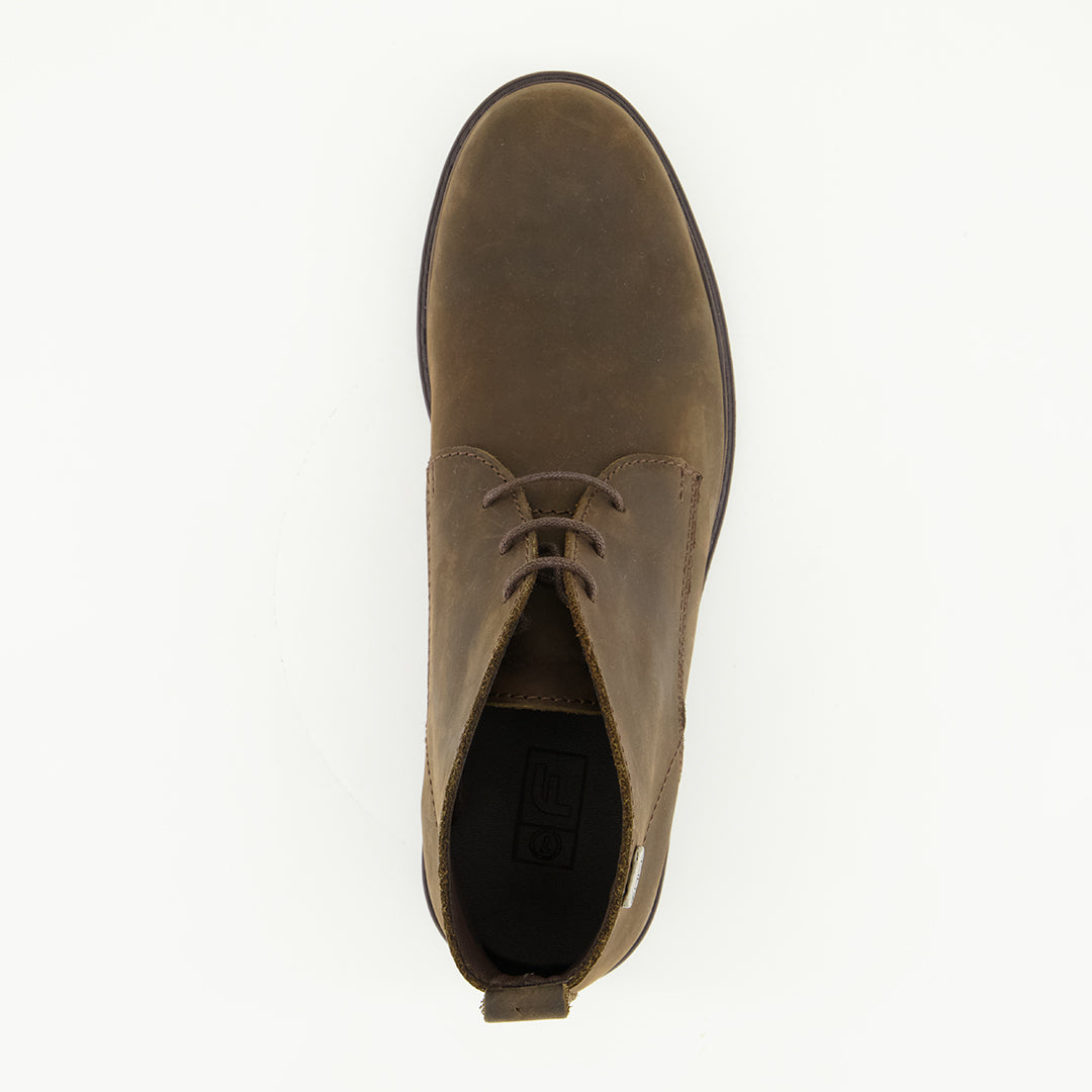 Leather Lace Up Boot.