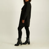 Ladies Black Melton