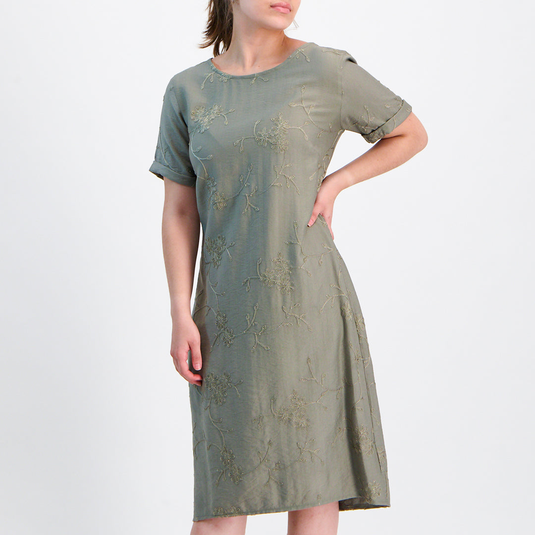 Sage Tea Dress