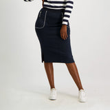 Ladies Ciarra Navy Skirt