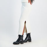 Cream Knit Skirt