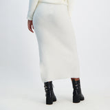 Cream Knit Skirt