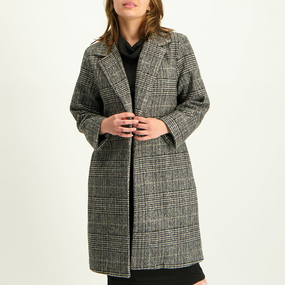 Choc/Stone Amajarz Coat