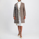 Choc/Cream Amajarz Coat