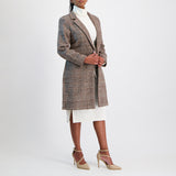 Choc/Cream Amajarz Coat