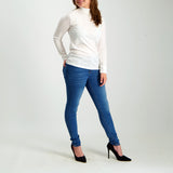 Cream Rib Top