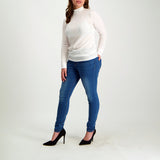 Cream Rib Top