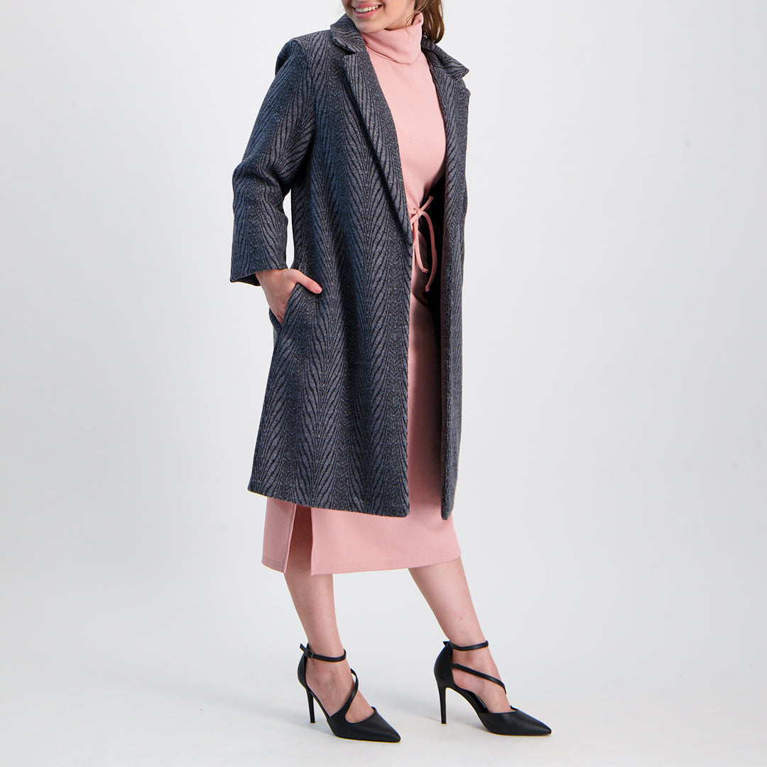 Grey/Black Amajarz Coat