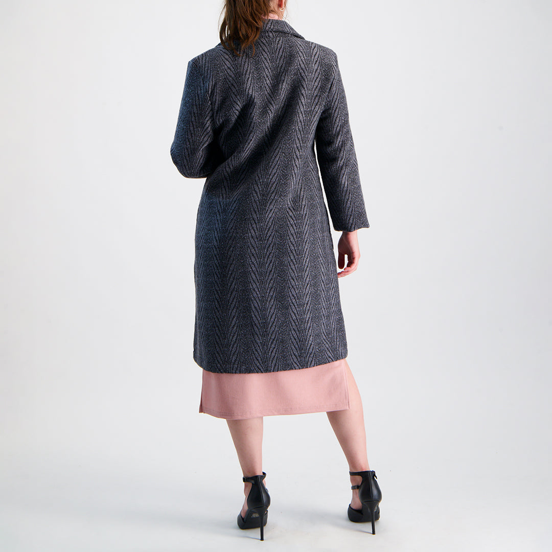 Grey/Black Amajarz Coat