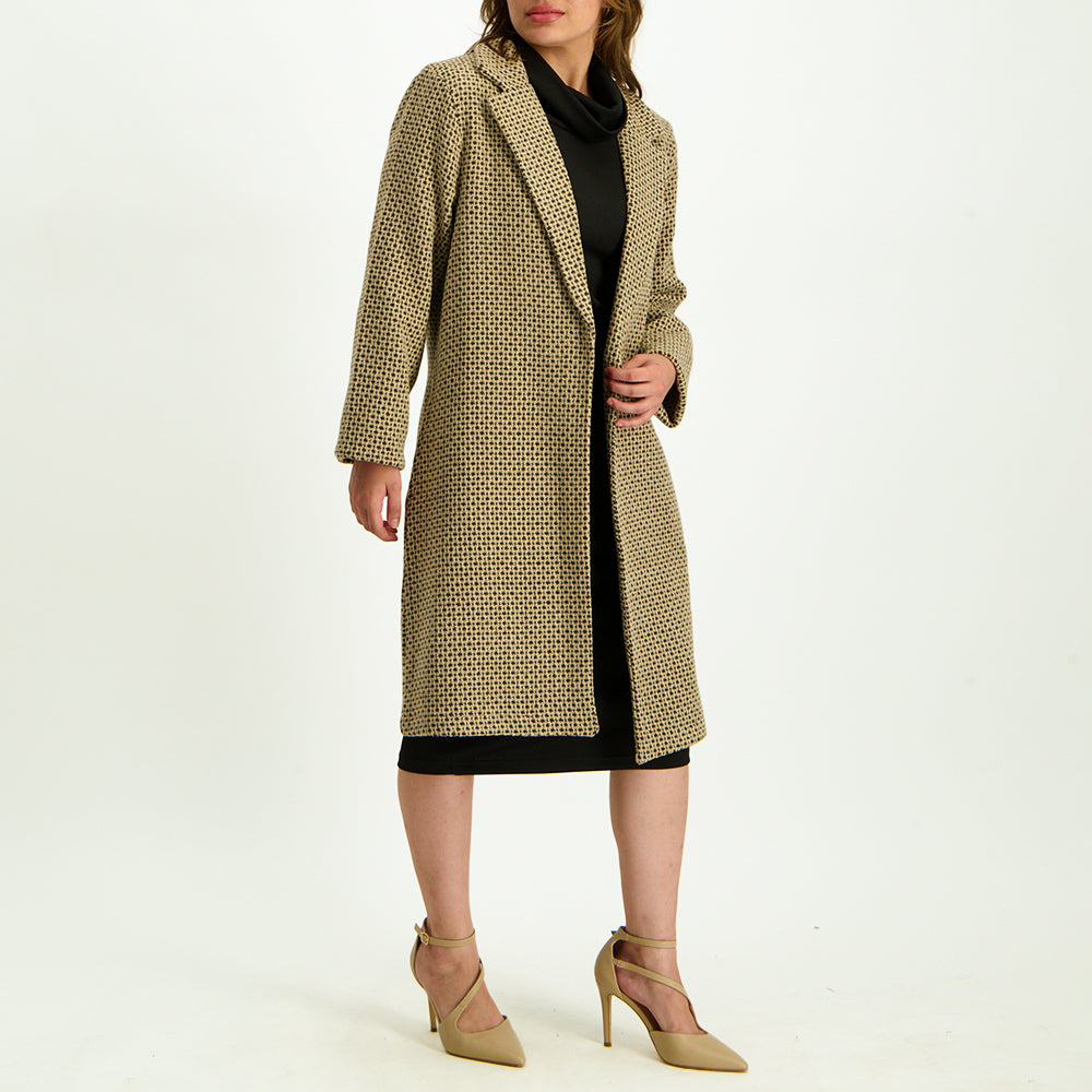 Stone/Choc Amajarz Coat