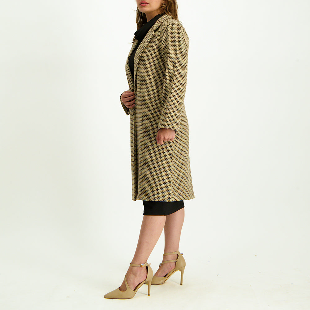 Stone/Choc Amajarz Coat