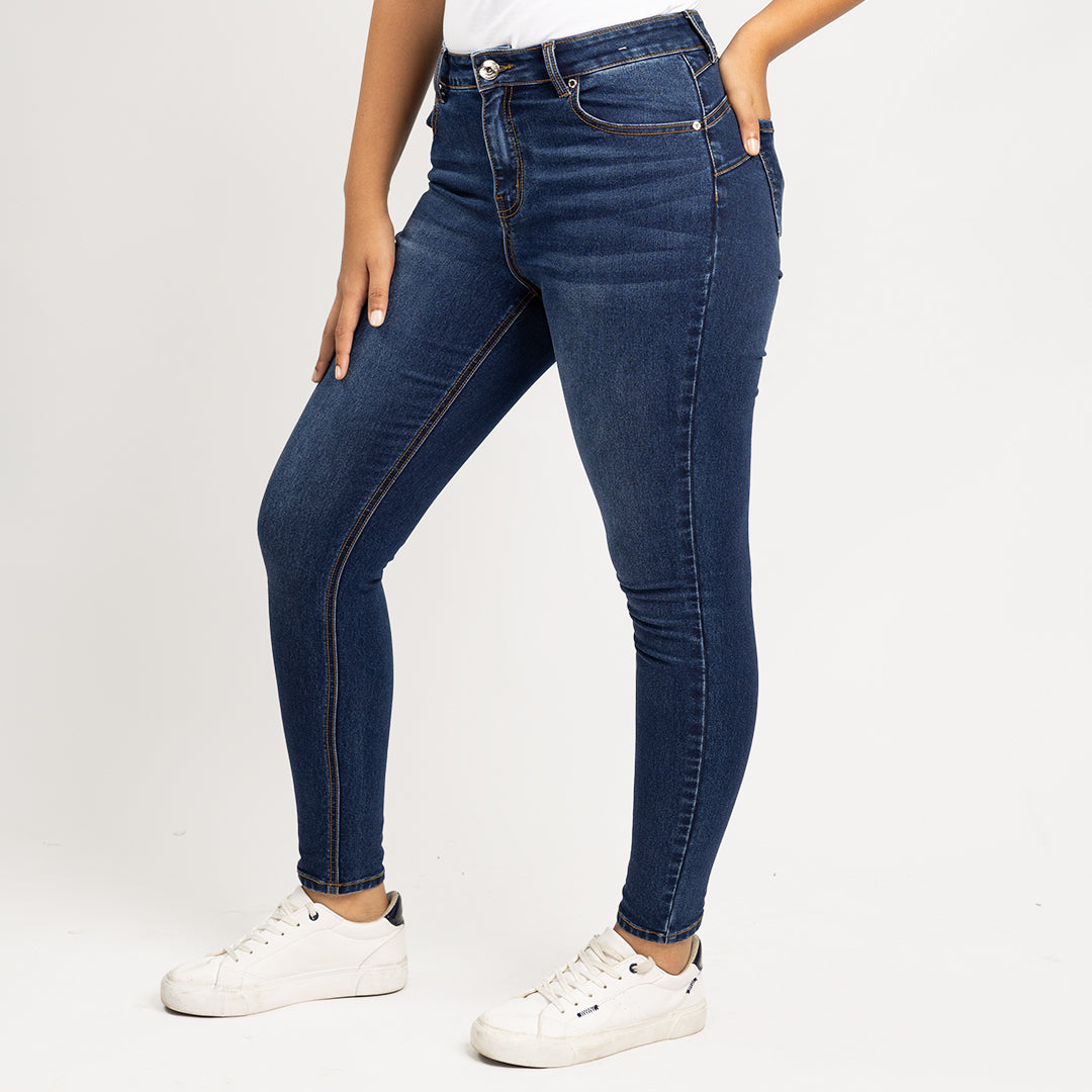 Ladies Blue Denim Jean