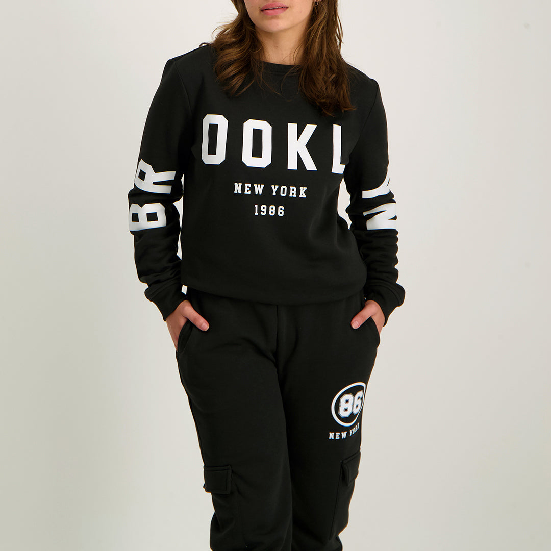 Black Crew Neck