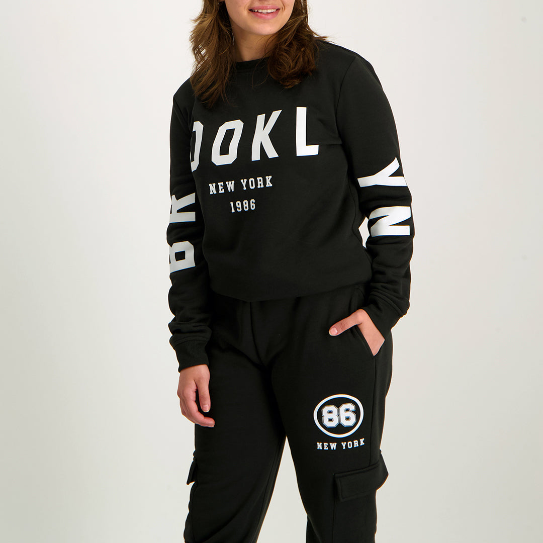 Black Crew Neck