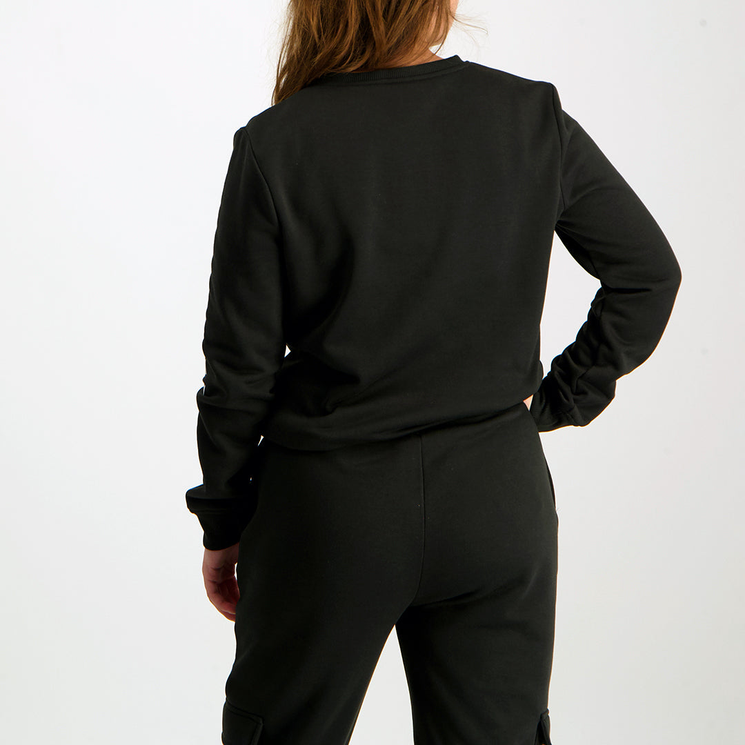 Black Crew Neck