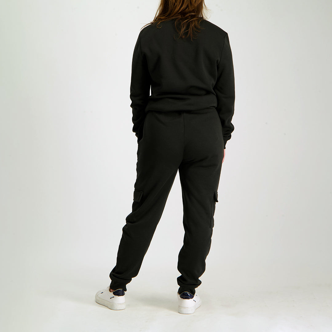 Black Cargo Jogger