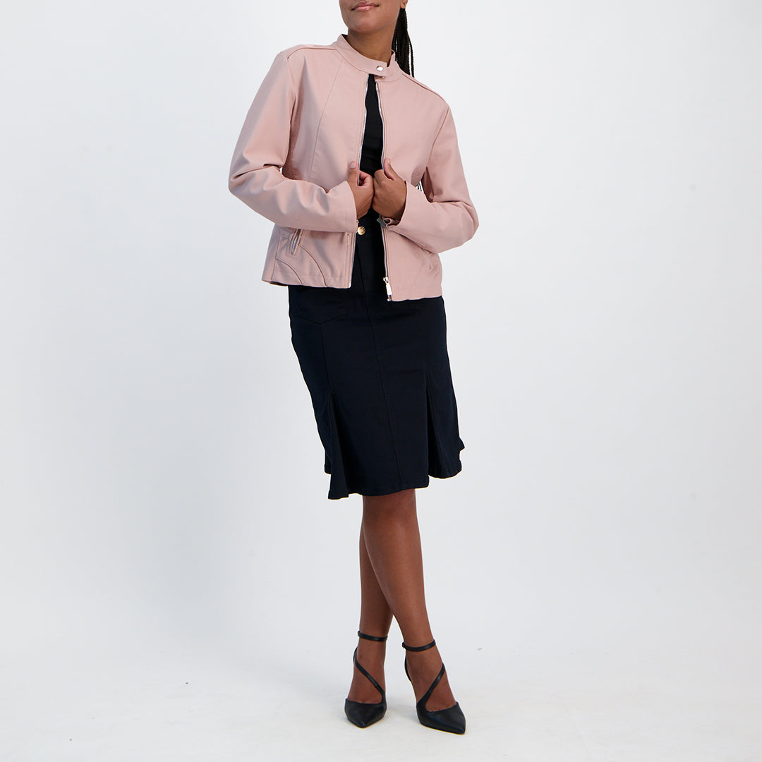 Pink Biker Jacket