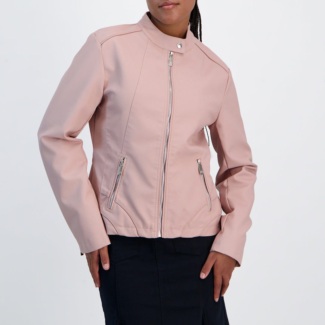 Pink Biker Jacket