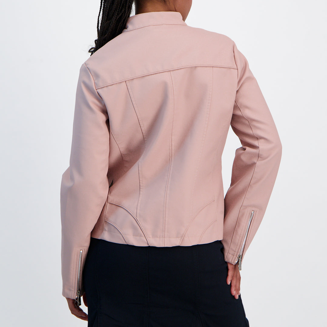 Pink Biker Jacket