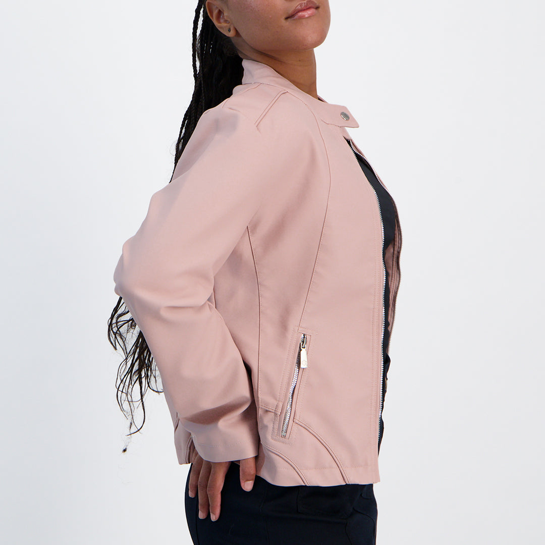 Pink Biker Jacket