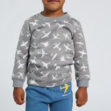 GREY FLEECE SWEATER