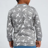 GREY FLEECE SWEATER
