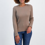 Taupe Knit Top