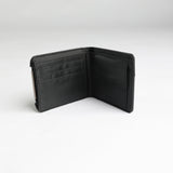 Pu Card Holder Wallet.Perforated Panel