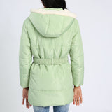 Mint Hooded Puffer