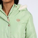 Mint Hooded Puffer