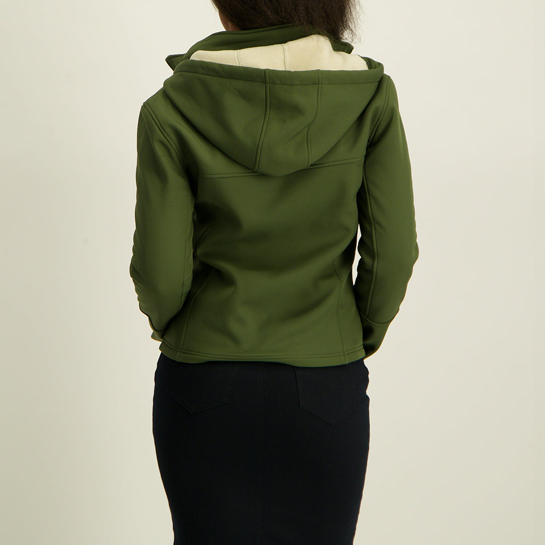 Ladies Olive Atleisure Jacket