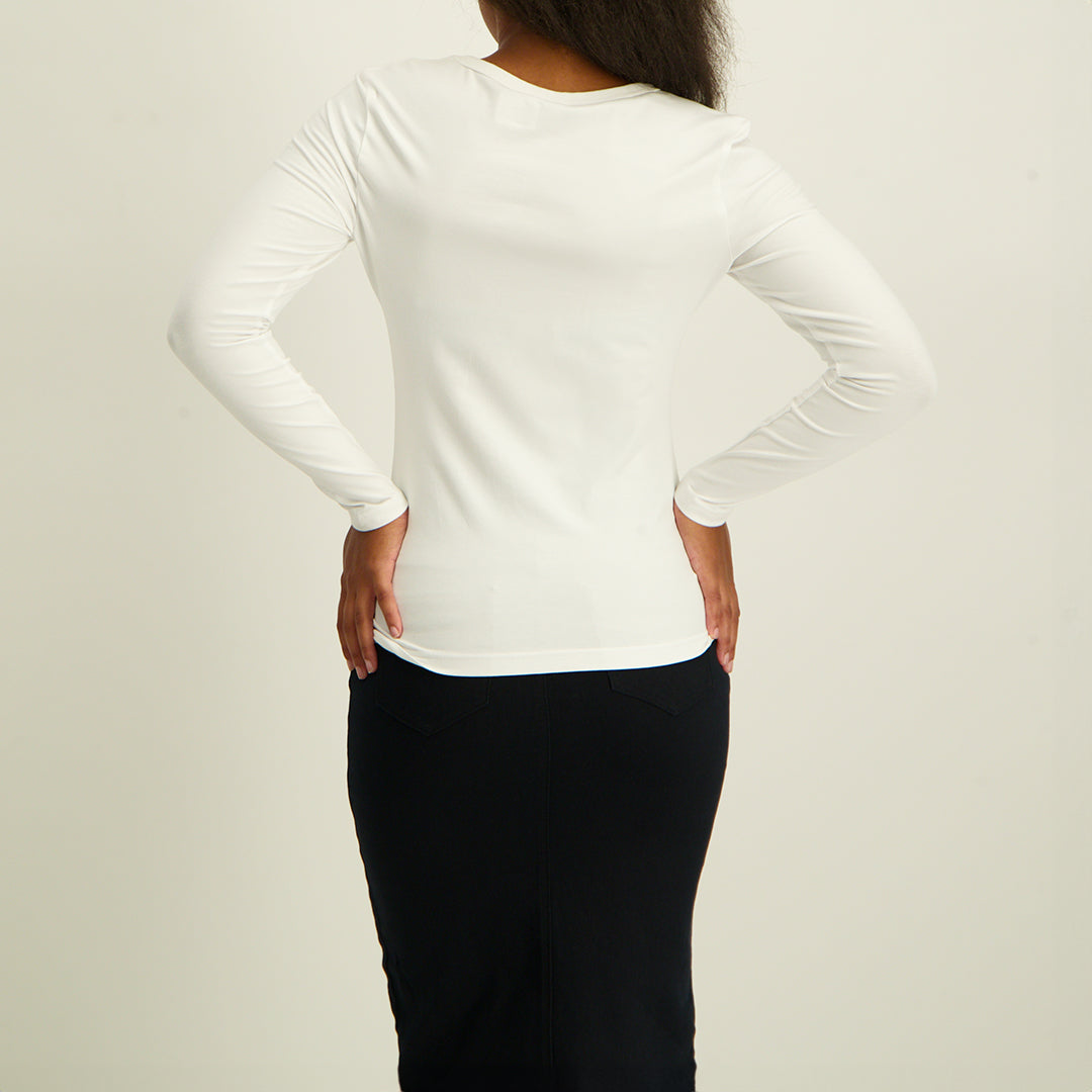 Ladies Pink Stripe/White 2PK Tops