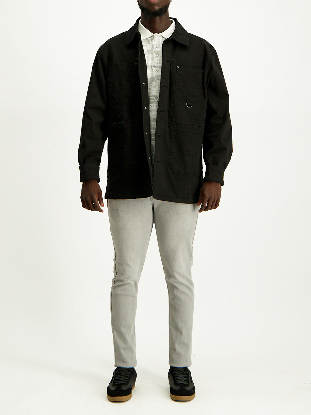 Evolve Twill Shacket