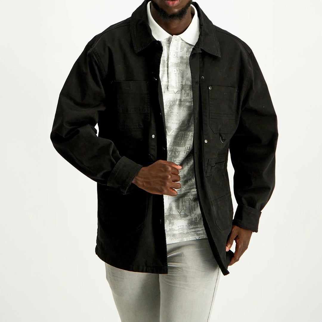 Evolve Twill Shacket