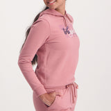 Mauve Sleeve Hoody