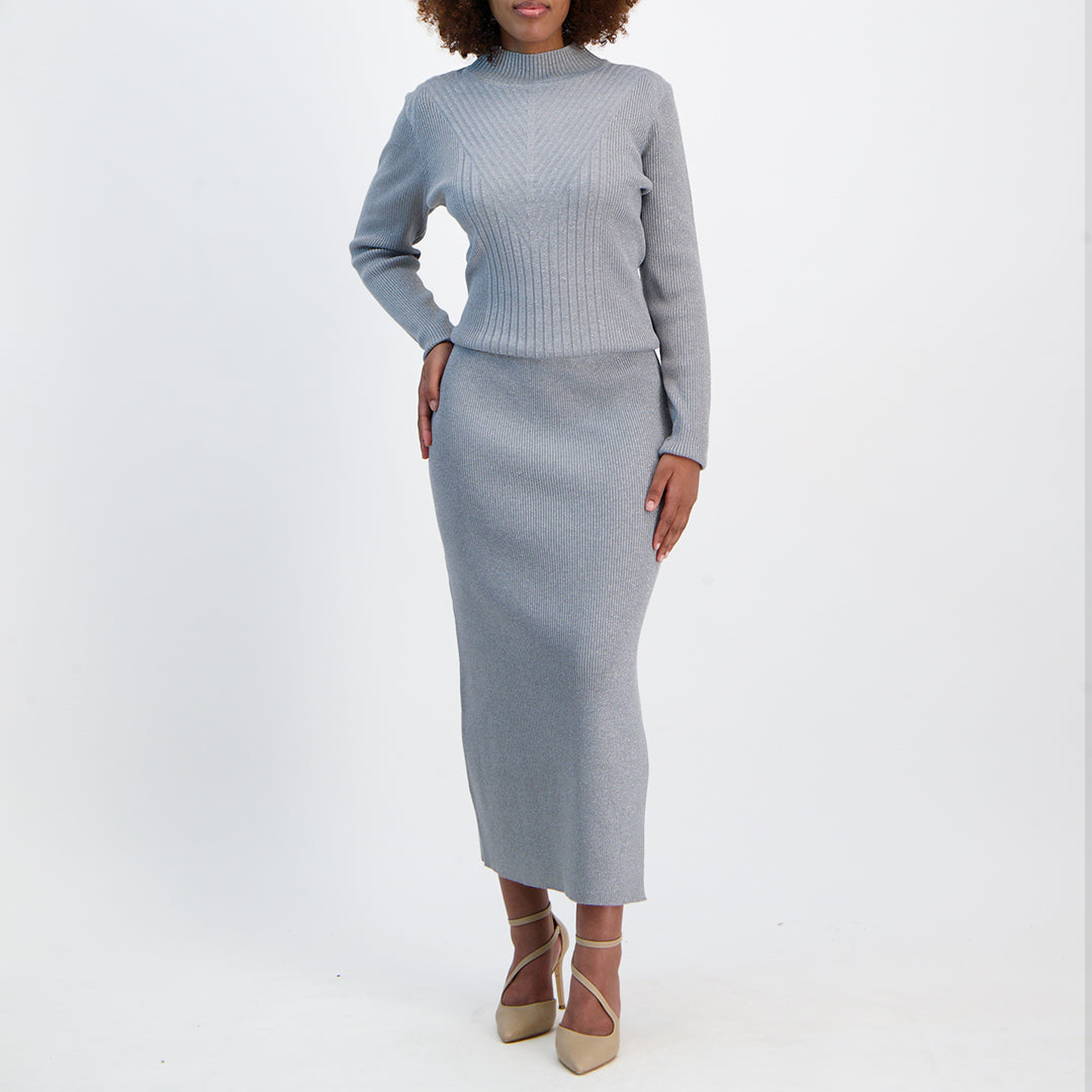 Lurex Rib Top