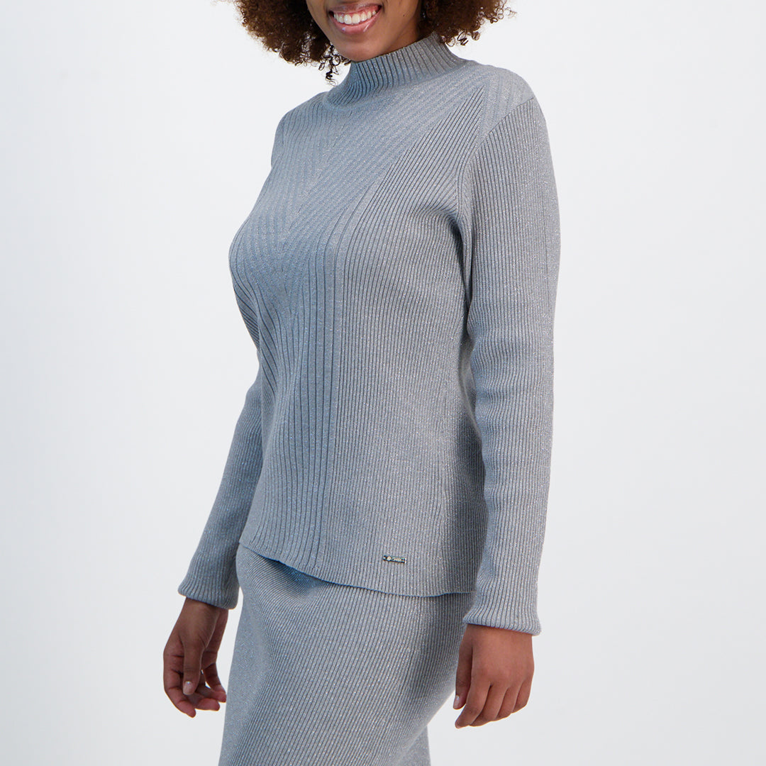 Lurex Rib Top