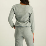 Grey Melange Sweater