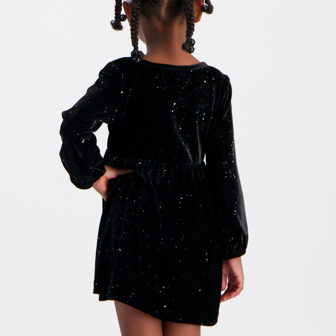 Black Velour Dress