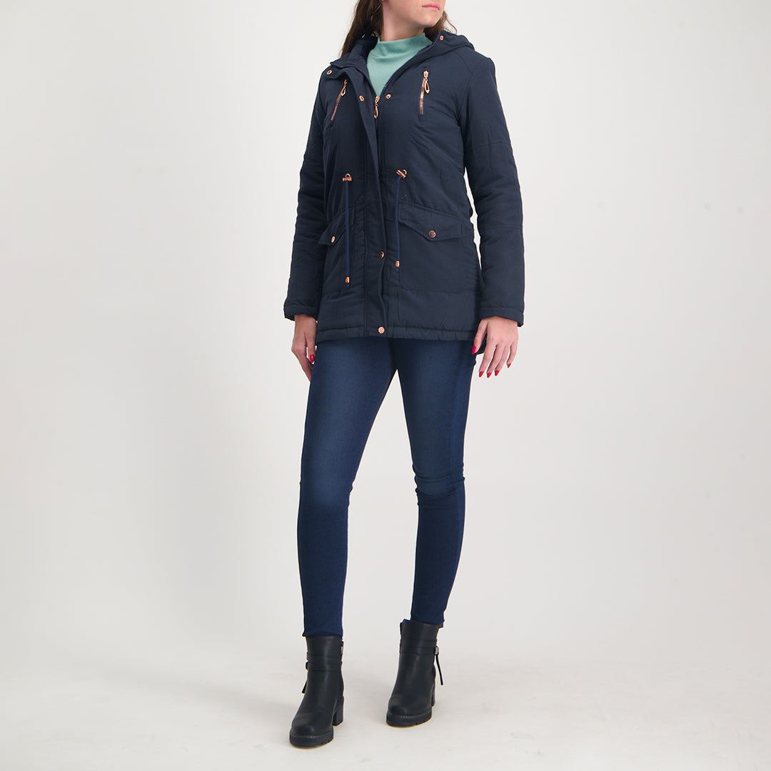 Navy Parka Jacket