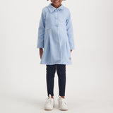 Blue Hooded Melton