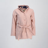 Pink Hooded Melton