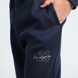 BOYS MODA NAVY FLEECE JOGGER